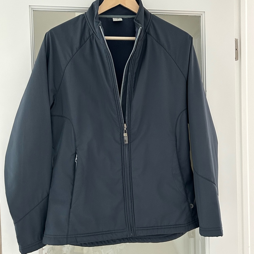 ALO fleece lined softshell Zip-Up Jacket